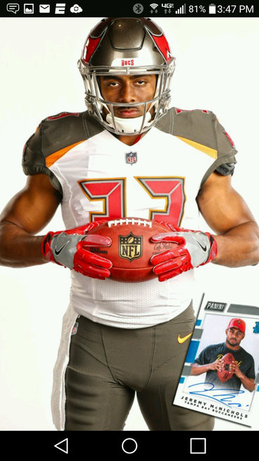 Nike NFL Tampa Bay Buccaneers  #33 Jeremy McNichols White Jerseys