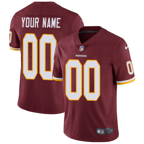 Nike NFL Washington Redskins Vapor Untouchable Customized Elite Burgundy Red Home Youth Jersey Nike NFL Washington Redskins Vapor Untouchable Customized Elite Burgundy Red Home Youth Jersey