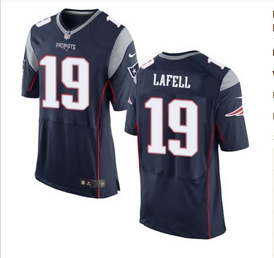 Nike New England Patriots #19 Brandon LaFell Navy Blue Team Color Men's Stitched NFL New Elite Jersey Nike New England Patriots #19 Brandon LaFell Navy Blue Team Color Men's Stitched NFL New Elite Jersey