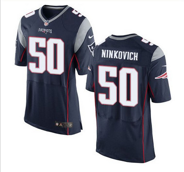 Nike New England Patriots #50 Rob Ninkovich Navy Blue Team Color Men's Stitched NFL New Elite Jersey Nike New England Patriots #50 Rob Ninkovich Navy Blue Team Color Men's Stitched NFL New Elite Jersey