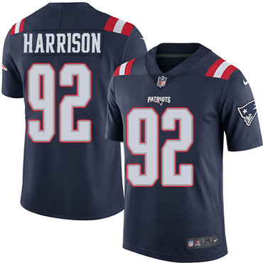 Nike New England Patriots #92 James Harrison Navy Blue Stitched NFL Limited Rush Jersey Nike New England Patriots #92 James Harrison Navy Blue Stitched NFL Limited Rush Jersey