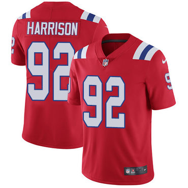 Nike New England Patriots #92 James Harrison Red Alternate Stitched NFL Vapor Untouchable Limited Jersey Nike New England Patriots #92 James Harrison Red Alternate Stitched NFL Vapor Untouchable Limited Jersey