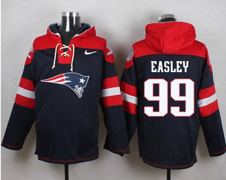 Nike New England Patriots #99 Dominique Easley Navy Blue Player Pullover NFL Hoodie Nike New England Patriots #99 Dominique Easley Navy Blue Player Pullover NFL Hoodie