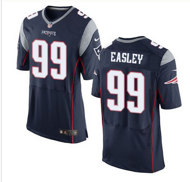 Nike New England Patriots #99 Dominique Easley Navy Blue Team Color Men's Stitched NFL New Elite Jersey Nike New England Patriots #99 Dominique Easley Navy Blue Team Color Men's Stitched NFL New Elite Jersey