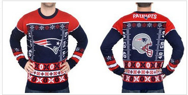 Nike New England Patriots Men's Ugly Sweater