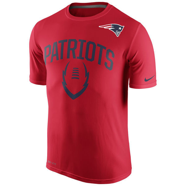 Nike New England Patriots Red Men's T-Shirt Nike New England Patriots Red Men's T-Shirt