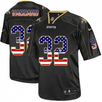 Nike New Orleans Saints #32 Kenny Vaccaro Black NFL Elite USA Flag Fashion Jersey Nike New Orleans Saints #32 Kenny Vaccaro Black NFL Elite USA Flag Fashion Jersey