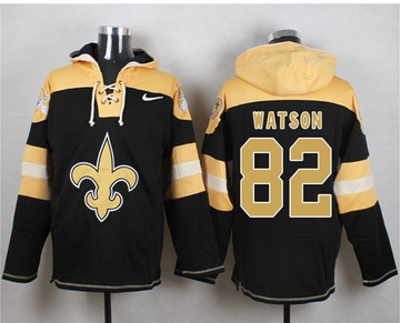 Nike New Orleans Saints #82 Benjamin Watson Black Player Pullover NFL Hoodie Nike New Orleans Saints #82 Benjamin Watson Black Player Pullover NFL Hoodie