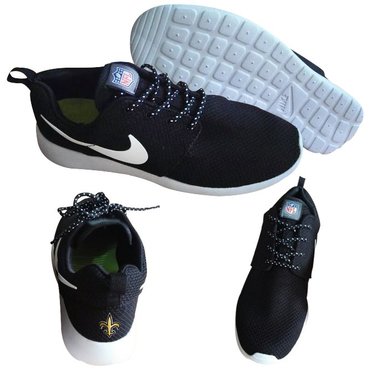 Nike New Orleans Saints London Olympics Black Shoes 1 Nike New Orleans Saints London Olympics Black Shoes 1