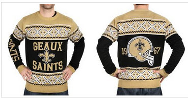 Nike New Orleans Saints Men's Ugly Sweater Nike New Orleans Saints Men's Ugly Sweater