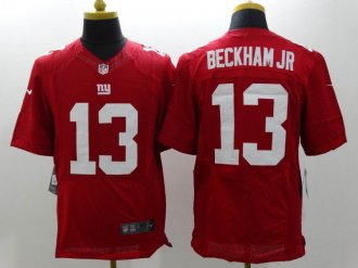 Nike New York Giants #13 Beckham Jr Red Men's NFL Elite Jerseys Nike New York Giants #13 Beckham Jr Red Men's NFL Elite Jerseys