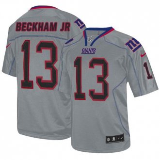 Nike New York Giants #13 Odell Beckham Jr Lights Out Grey Elite NFL Jersey Nike New York Giants #13 Odell Beckham Jr Lights Out Grey Elite NFL Jersey