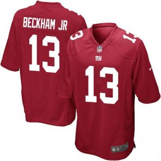 Nike New York Giants #13 Odell Beckham Jr Red Game NFL Jersey Nike New York Giants #13 Odell Beckham Jr Red Game NFL Jersey