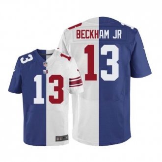 Nike New York Giants #13 Odell Beckham Jr Team-Road Two Tone Elite NFL Jersey Nike New York Giants #13 Odell Beckham Jr Team-Road Two Tone Elite NFL Jersey