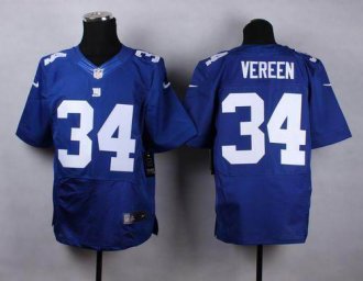 Nike New York Giants #34 Shane Vereen Royal Blue Team Color Men's Stitched NFL Elite Jersey Nike New York Giants #34 Shane Vereen Royal Blue Team Color Men's Stitched NFL Elite Jersey