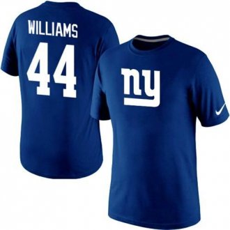 Nike New York Giants #44 Andre Williams Name & Number NFL T-Shirt Blue Nike New York Giants #44 Andre Williams Name & Number NFL T-Shirt Blue