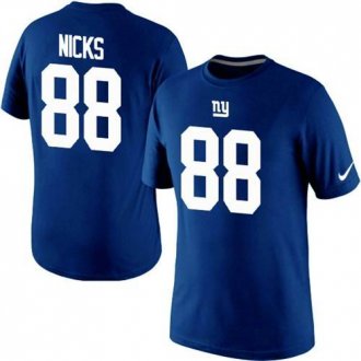 Nike New York Giants #88 Hakeem Nicks Pride Name & Number NFL T-Shirt Blue Nike New York Giants #88 Hakeem Nicks Pride Name & Number NFL T-Shirt Blue