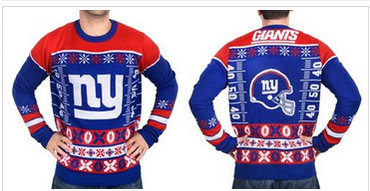 Nike New York Giants Men's Ugly Sweater Nike New York Giants Men's Ugly Sweater