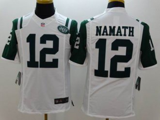 Nike New York Jets #12 Joe Namath White NFL Limited Jersey Nike New York Jets #12 Joe Namath White NFL Limited Jersey