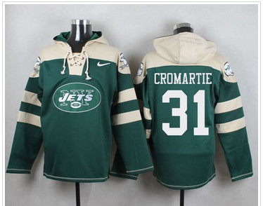 Nike New York Jets #31 Antonio Cromartie Green Player Pullover NFL Hoodie Nike New York Jets #31 Antonio Cromartie Green Player Pullover NFL Hoodie
