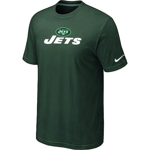 NEW NFL New York Jets Authentic Logo T-Shirt - Team Green