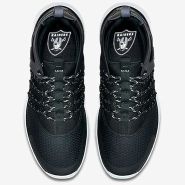 Nike Oakland Raiders London Olympics Black Shoes-1 Nike Oakland Raiders London Olympics Black Shoes-1