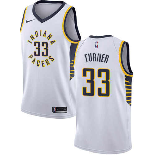 Nike Pacers #33 Myles Turner White NBA Swingman Association Edition Jersey Nike Pacers #33 Myles Turner White NBA Swingman Association Edition Jersey