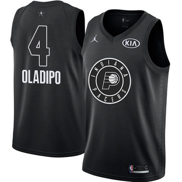 Nike Pacers #4 Victor Oladipo Black Youth NBA Jordan Swingman 2018 All-Star Game Jersey Nike Pacers #4 Victor Oladipo Black Youth NBA Jordan Swingman 2018 All-Star Game Jersey