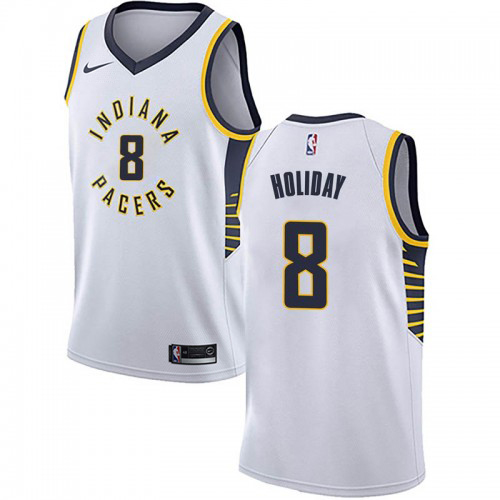 Nike Pacers #8 Justin Holiday White NBA Swingman Association Edition Jersey Nike Pacers #8 Justin Holiday White NBA Swingman Association Edition Jersey
