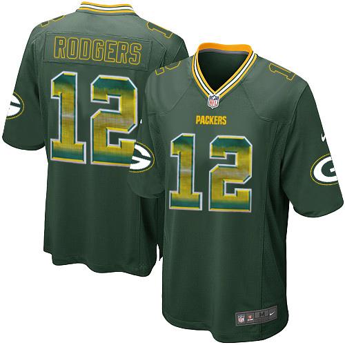Nike Packers #12 Aaron Rodgers Green Team Color Men's Stitched NFL Limited Strobe Jersey Nike Packers #12 Aaron Rodgers Green Team Color Men's Stitched NFL Limited Strobe Jersey