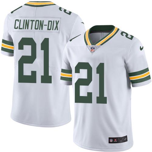 Nike Packers #21 Ha Ha Clinton-Dix White Men's Stitched NFL Limited Rush Jersey Nike Packers #21 Ha Ha Clinton-Dix White Men's Stitched NFL Limited Rush Jersey