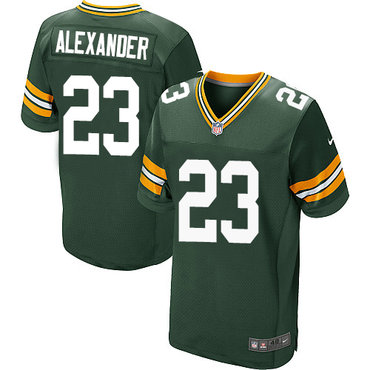 Nike Packers #23 Jaire Alexander Green Team Color Men's Stitched NFL Elite Jersey Nike Packers #23 Jaire Alexander Green Team Color Men's Stitched NFL Elite Jersey