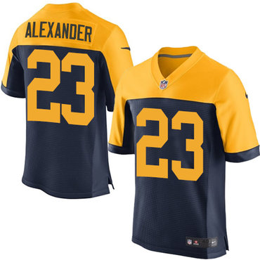 Nike Packers #23 Jaire Alexander Navy Blue Alternate Men's Stitched NFL New Elite Jersey Nike Packers #23 Jaire Alexander Navy Blue Alternate Men's Stitched NFL New Elite Jersey