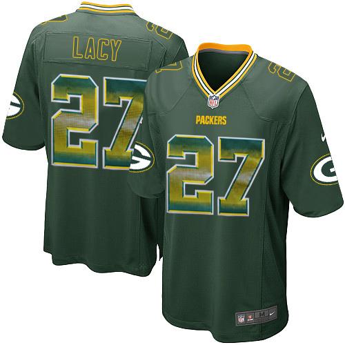 Nike Packers #27 Eddie Lacy Green Team Color Men's Stitched NFL Limited Strobe Jersey Nike Packers #27 Eddie Lacy Green Team Color Men's Stitched NFL Limited Strobe Jersey