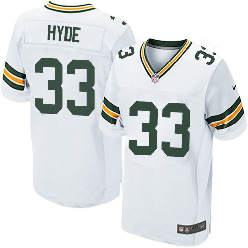 Nike Packers #33 Micah Hyde White Men's Stitched NFL Elite Jersey Nike Packers #33 Micah Hyde White Men's Stitched NFL Elite Jersey