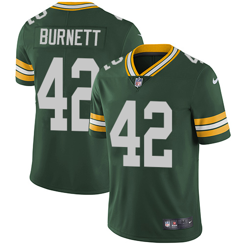 Nike Packers #42 Morgan Burnett Green Team Color Men's Stitched NFL Vapor Untouchable Limited Jersey Nike Packers #42 Morgan Burnett Green Team Color Men's Stitched NFL Vapor Untouchable Limited Jersey