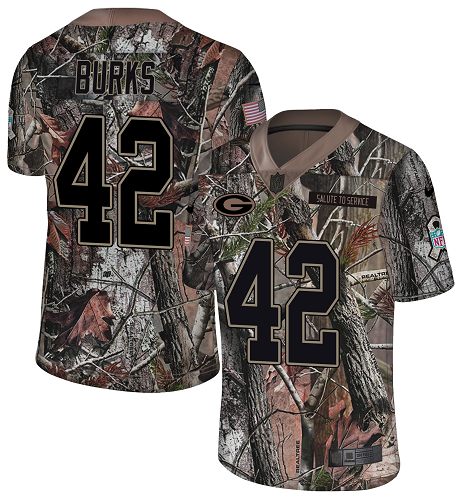 Nike Packers #42 Oren Burks Camo Men's Stitched NFL Limited Rush Realtree Jersey Nike Packers #42 Oren Burks Camo Men's Stitched NFL Limited Rush Realtree Jersey