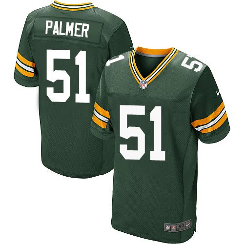 Nike Packers #51 Nate Palmer Green Team Color Men's Stitched NFL Elite Jersey