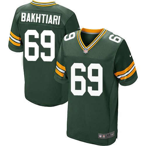 Nike Packers #69 David Bakhtiari Green Team Color Men's Stitched NFL jerseys Nike Packers #69 David Bakhtiari Green Team Color Men's Stitched NFL jerseys