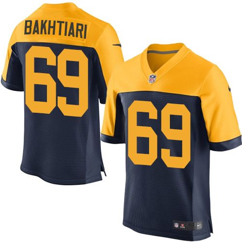 Nike Packers #69 David Bakhtiari Navy Blue Alternate Men's Stitched Nike Packers #69 David Bakhtiari Navy Blue Alternate Men's Stitched