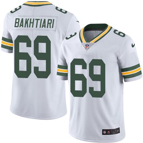 Nike Packers #69 David Bakhtiari White Men's Stitched NFL Vapor Untouchable Limited Jersey Nike Packers #69 David Bakhtiari White Men's Stitched NFL Vapor Untouchable Limited Jersey