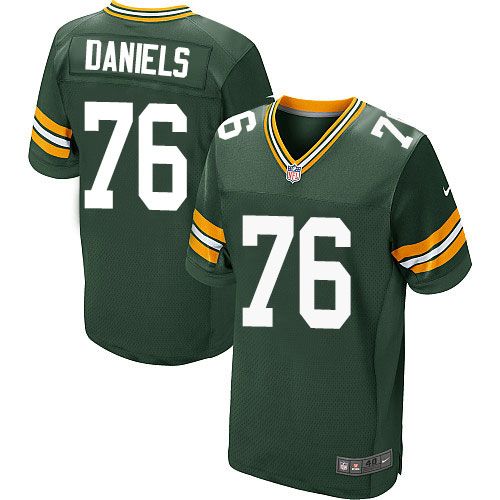 Nike Packers #76 Mike Daniels Green Team Color Men's Stitched NFL jerseys Nike Packers #76 Mike Daniels Green Team Color Men's Stitched NFL jerseys