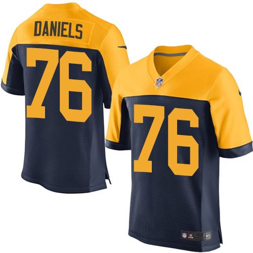 Nike Packers #76 Mike Daniels Navy Blue Alternate Men's Stitched jerseys Nike Packers #76 Mike Daniels Navy Blue Alternate Men's Stitched jerseys