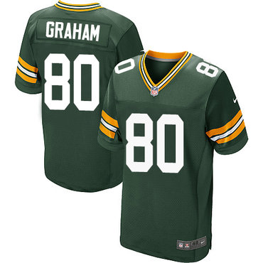 Nike Packers #80 Jimmy Graham Green Team Color Men's Stitched NFL Elite Jersey Nike Packers #80 Jimmy Graham Green Team Color Men's Stitched NFL Elite Jersey