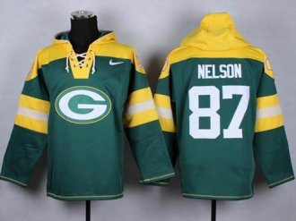 Nike Packers #87 Jordy Nelson Green Player Pullover NFL Hoodie Nike Packers #87 Jordy Nelson Green Player Pullover NFL Hoodie