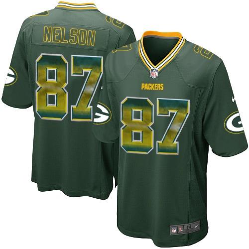 Nike Packers #87 Jordy Nelson Green Team Color Men's Stitched NFL Limited Strobe Jersey Nike Packers #87 Jordy Nelson Green Team Color Men's Stitched NFL Limited Strobe Jersey