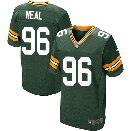 Nike Packers #96 Mike Neal Green Team Color Men's Stitched NFL Elite Jersey