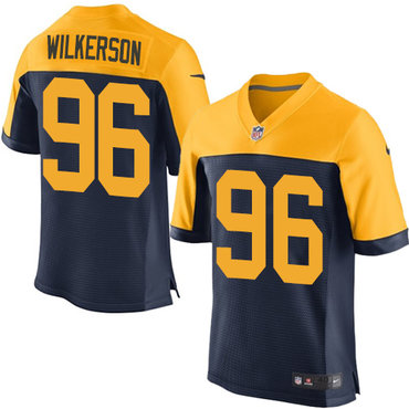 Nike Packers #96 Muhammad Wilkerson Navy Blue Alternate Men's Stitched NFL New Elite Jersey Nike Packers #96 Muhammad Wilkerson Navy Blue Alternate Men's Stitched NFL New Elite Jersey