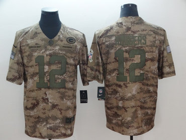 Nike Packers 12 Aaron Rodgers Camo Salute To Service Limited Jersey Nike Packers 12 Aaron Rodgers Camo Salute To Service Limited Jersey