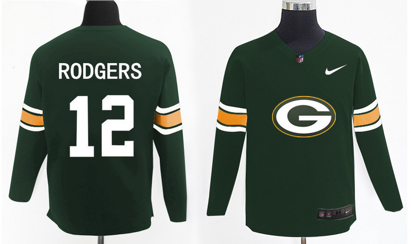 Nike Packers 12 Aaron Rodgers Green Knit Sweater Nike Packers 12 Aaron Rodgers Green Knit Sweater